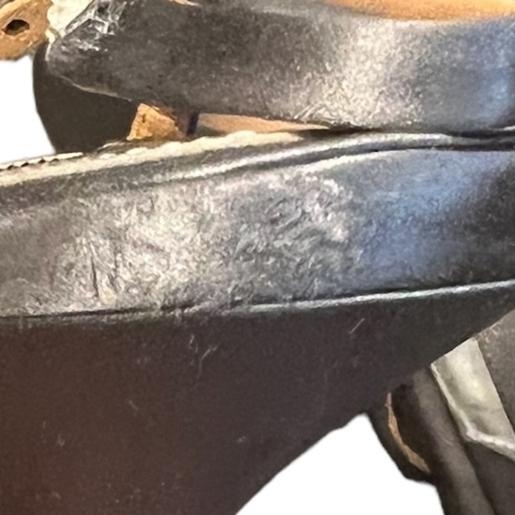 BADGLEY‎ MISCHKA Gray Satin Peep Toe Slingback Heels Sandals, Size 8M - Picture 9 of 9